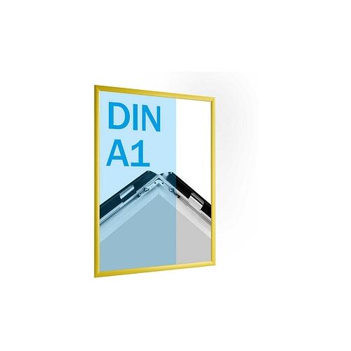 SPRINTIS Klapprahmen gelb 59,4 x 84,1 cm, 1 St.