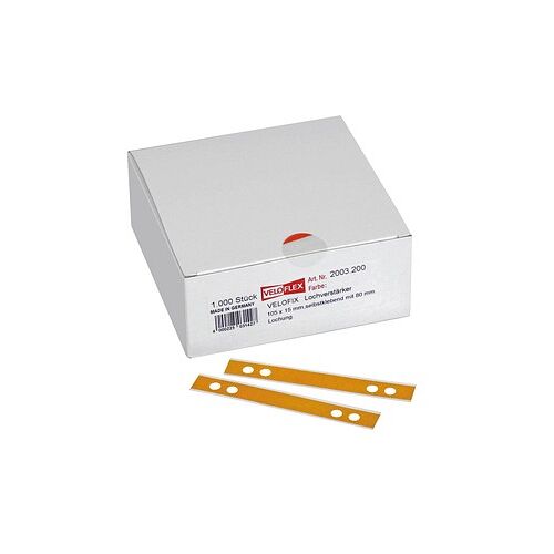 VELOFLEX Lochverstärker VELOFIX® glasklar, 1.000 St.