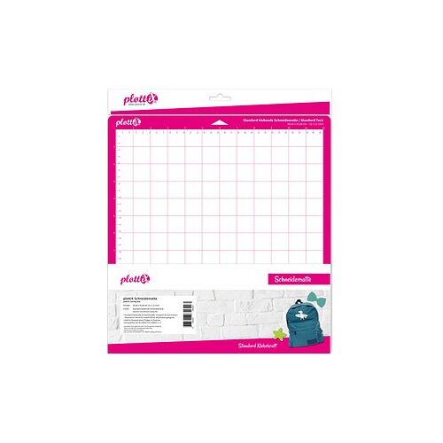 plottiX Schneidematte für Schneideplotter normal klebend 305 x 305 mm (12 x 12 Zoll) , 1 St.