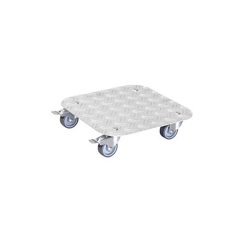WAGNER® design yourself Pflanzenroller GH 7003 Metall silber Quadratisch 29,0 x 7,5 cm