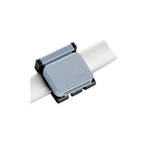 MAUL V Magnetclips für Planhalter grau, 10 St.