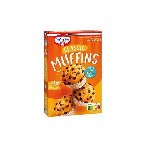 Dr. Oetker Classic Muffins Backmischung 380,0 g, 1 Pack