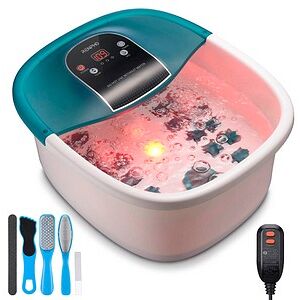RENPHO Fußbad Massager - Blasen & Vibrationen RENPHO Fußbad Massager - Blasen & Vibrationen