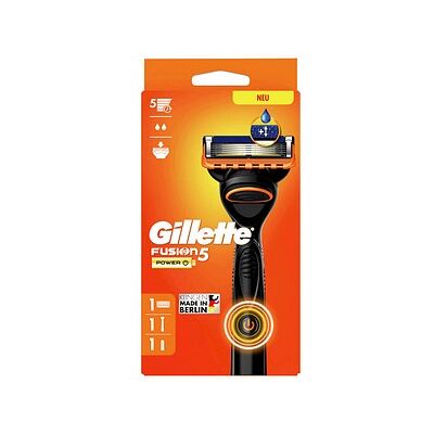 Gillette Fusion5 Power Nassrasierer Herren - Rasierer für empfindliche Haut Gillette Fusion5 Power Nassrasierer Herren - Rasierer für empfindliche Haut