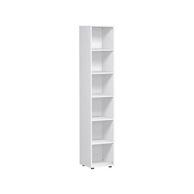 geramöbel Aktenregal Flex Weiß 40x40x216cm geramöbel Aktenregal Flex Weiß 40x40x216cm