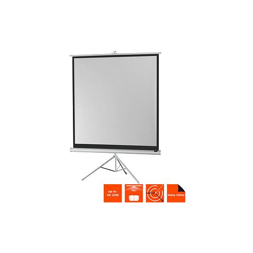 celexon Stativleinwand Economy 1:1, 158 x 158 cm Projektionsfläche