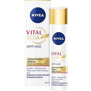 NIVEA VITAL SOJA ANTI-AGE STRAFFENDES SERUM Gesichtsserum 40,0 ml NIVEA VITAL SOJA ANTI-AGE STRAFFENDES SERUM Gesichtsserum 40,0 ml