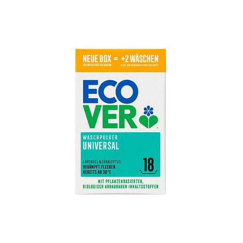 ECOVER UNIVERSAL Waschmittel Pulver, 1,35 kg
