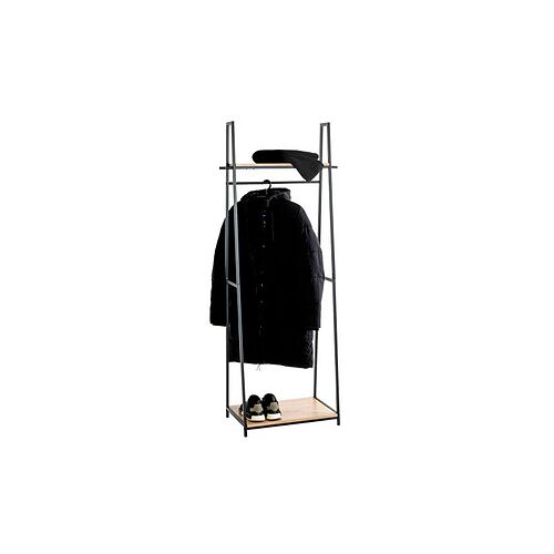 HAKU Möbel Kleiderständer 25492 eiche Metall 68,0 x 166,0 cm