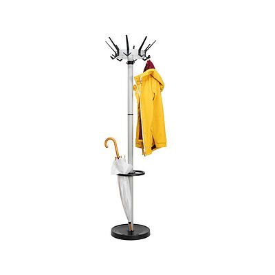 MAUL Kleiderständer Caligo 9408095 silber Metall 32 Haken 46,0 x 175,0 cm, 1 St. MAUL Kleiderständer Caligo 9408095 silber Metall 32 Haken 46,0 x 175,0 cm, 1 St.