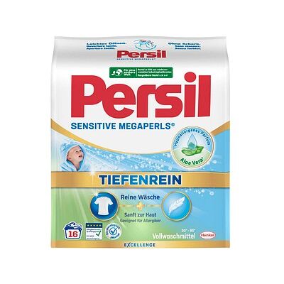 Persil SENSITIVE MEGAPERLS Tiefenreinigungswaschmittel Persil SENSITIVE MEGAPERLS Tiefenreinigungswaschmittel