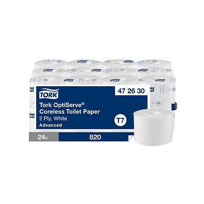TORK Toilettenpapier T7 Advanced 2-lagig, 24 Rollen TORK Toilettenpapier T7 Advanced 2-lagig, 24 Rollen