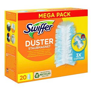 AKTION: Swiffer DUSTER STAUBMAGNET MEGA PACK Staubfangtücher Mikrofaser, 20 Tücher