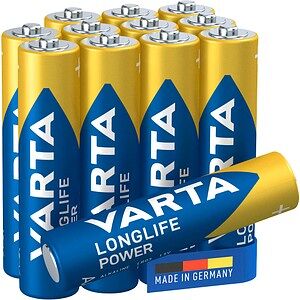 VARTA Batterien LONGLIFE Power Cube Alkali-Mangan Micro AAA 1,5 V, 12 St. VARTA Batterien LONGLIFE Power Cube Alkali-Mangan Micro AAA 1,5 V, 12 St.