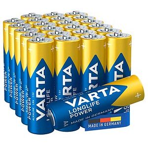 VARTA Batterien LONGLIFE Power Cube Alkali-Mangan Mignon AA 1,5 V, 24 St. VARTA Batterien LONGLIFE Power Cube Alkali-Mangan Mignon AA 1,5 V, 24 St.