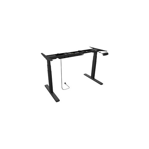 RaidSonic ICY BOX® IB-EW205B-T elektrisch höhenverstellbares Schreibtischgestell schwarz ohne Tischplatte, T-Fuß-Gestell schwarz 100,0 - 170,0 x 75,0 cm