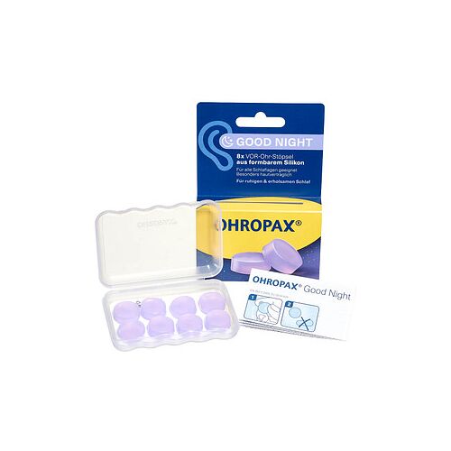 OHROPAX® Gute Nacht Ohrstöpsel 23 dB Silikon, 8 St.