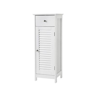 VASAGLE Badschrank BBC43WT weiß 32,0 x 30,0 x 87,0 cm VASAGLE Badschrank BBC43WT weiß 32,0 x 30,0 x 87,0 cm