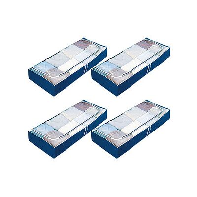 WENKO Air Unterbettkommode blau 105,0 x 45,0 x 15,0 cm, 4 St. WENKO Air Unterbettkommode blau 105,0 x 45,0 x 15,0 cm, 4 St.