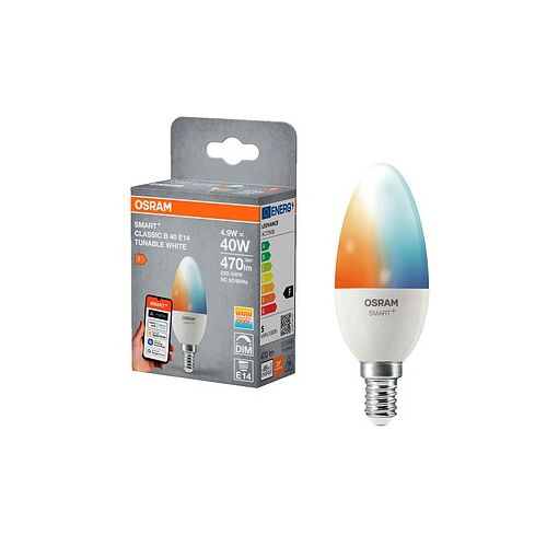 OSRAM LED-Lampe SMART+ MATTER Classic B40 E14 4,9 W matt, 1 St.