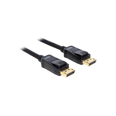 DeLOCK DisplayPort Kabel 5,0 m schwarz, 1 St. DeLOCK DisplayPort Kabel 5,0 m schwarz, 1 St.