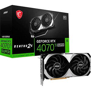 msi GeForce RTX 4070 Ti SUPER 16G VENTUS 2x OC Grafikkarte 16 GDDR6 256 Bit