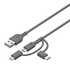 GP USB 2.0 A Kabel 1,0 m grau