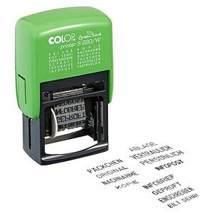 COLOP Textstempel Green Line Printer 220/W selbstfärbend schwarz