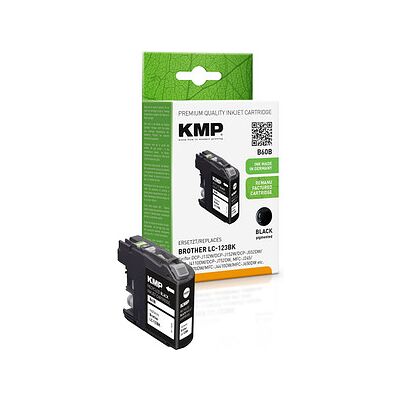 KMP B60B schwarz Druckerpatrone kompatibel zu brother LC-123BK KMP B60B schwarz Druckerpatrone kompatibel zu brother LC-123BK