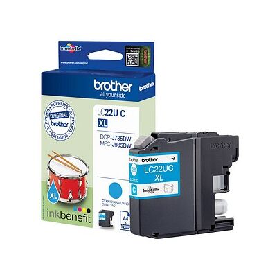 brother LC-22UC cyan Druckerpatrone brother LC-22UC cyan Druckerpatrone