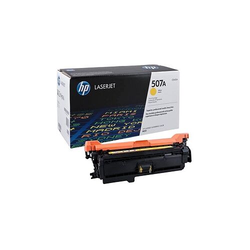 HP 507A (CE402A) gelb Tonerkartusche
