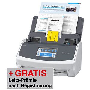 AKTION: FUJITSU ScanSnap iX1600 Dokumentenscanner mit Prämie nach Registrierung