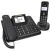 doro Comfort 4005 Schnurgebundenes Telefon-Set mit Anrufbeantworter schwarz