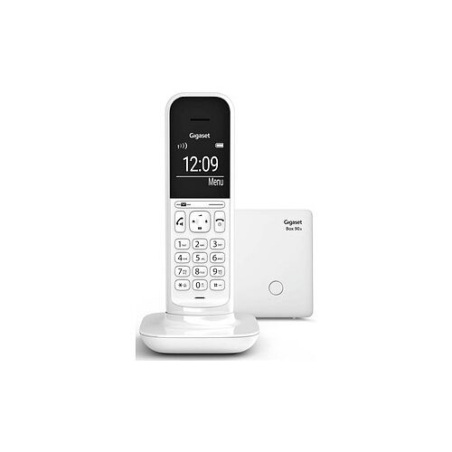 Gigaset CL390A Schnurloses Telefon mit Anrufbeantworter lucent white