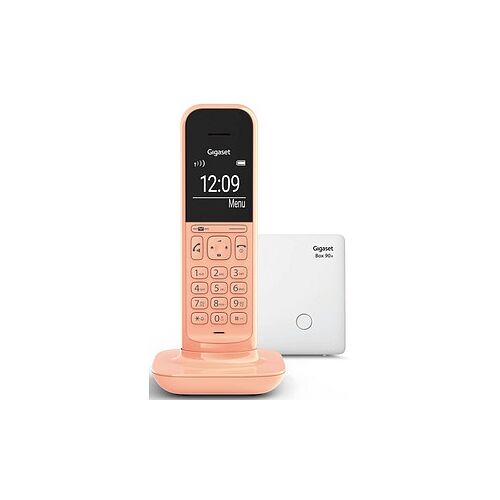 Gigaset CL390A Schnurloses Telefon mit Anrufbeantworter cantaloupe