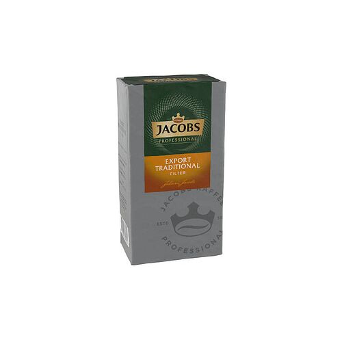 JACOBS EXPORT TRADITIONAL Kaffee, gemahlen, Arabica- und Robustabohnen 500,0 g
