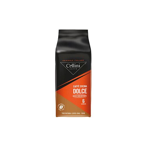 Cellini CAFFÈ CREMA DOLCE Kaffeebohnen Arabica- und Robustabohnen mild 1,0 kg