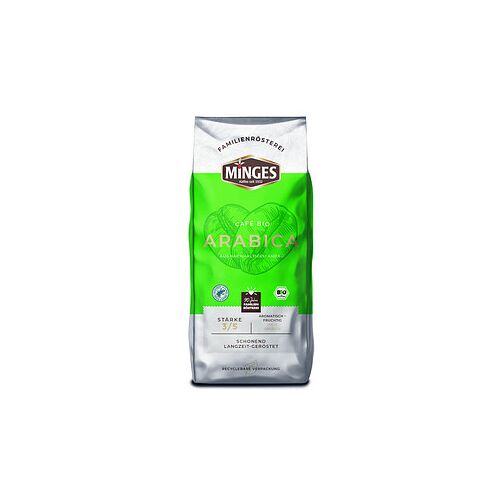 MINGES Bio-Kaffeebohnen Arabicabohnen 1,0 kg