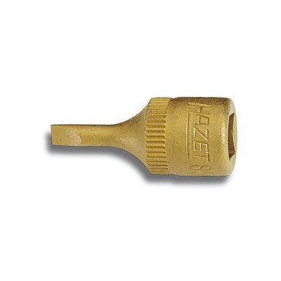 HAZET 1/4 Zoll Schlitz Steckschlüsseleinsatz Größe: 1,2 x 0,8 mm HAZET 1/4 Zoll Schlitz Steckschlüsseleinsatz Größe: 1,2 x 0,8 mm