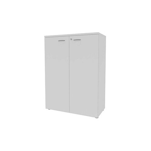 Quadrifoglio Aktenschrank, ECEM90M/BABA weiß 2 Fachböden 90,0 x 45,0 x 123,2 cm