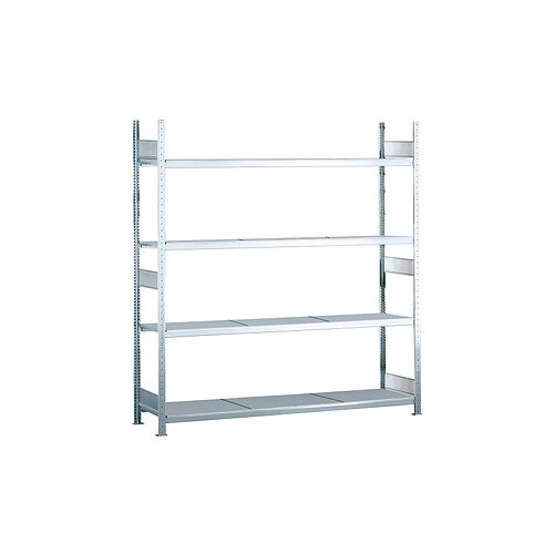 SCHULTE Schwerlast-Weitspannregal WS 2000 15602 silber 225,0 x 50,0 x 250,0 cm