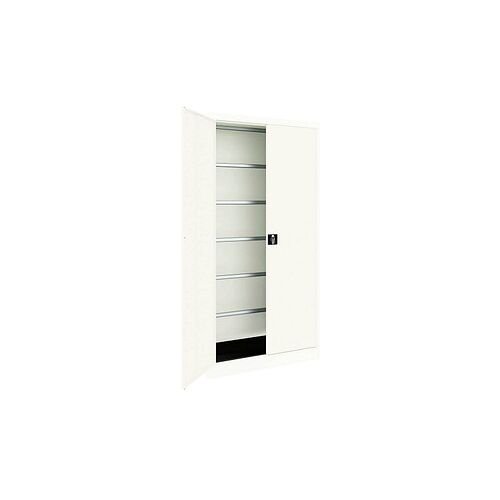 mauser Stahlschrank BF 5 PLZ  - 9010/9010 reinweiß 95,0 x 50,0 x 195,0 cm, aufgebaut