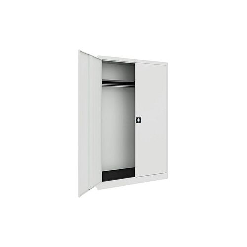 mauser Stahlschrank BF 5-12 G  - 7035/7035 lichtgrau 120,0 x 50,0 x 195,0 cm, aufgebaut