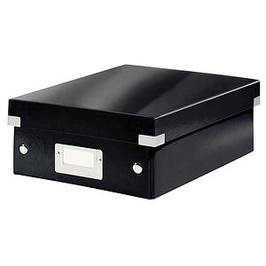 LEITZ Click & Store Aufbewahrungsbox 900 Blatt schwarz 22,0 x 28,5 x 10,0 cm, 1 St. LEITZ Click & Store Aufbewahrungsbox 900 Blatt schwarz 22,0 x 28,5 x 10,0 cm, 1 St.