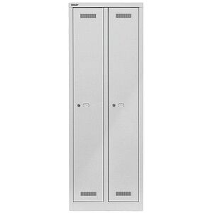BISLEY Spind MonoBloc ML06D1 lichtgrau ML06D1645, 2 Schließfächer 61,0 x 50,0 x 170,0 cm BISLEY Spind MonoBloc ML06D1 lichtgrau ML06D1645, 2 Schließfächer 61,0 x 50,0 x 170,0 cm