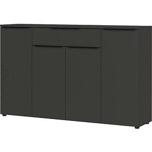 Germania Mailand Sideboard - 4 Türen, 1 Schublade, Grau Germania Mailand Sideboard - 4 Türen, 1 Schublade, Grau