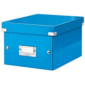 LEITZ Click & Store Aufbewahrungsbox 7,4 l blau 21,6 x 28,2 x 16,0 cm, 1 St. LEITZ Click & Store Aufbewahrungsbox 7,4 l blau 21,6 x 28,2 x 16,0 cm, 1 St.