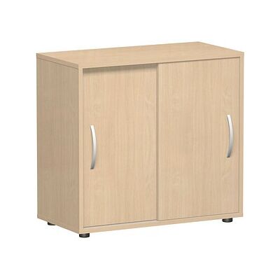 geramöbel Schiebetürenschrank Flex, Buche, 1 Fachboden, 80x40x75 cm - Stauraum geramöbel Schiebetürenschrank Flex, Buche, 1 Fachboden, 80x40x75 cm - Stauraum