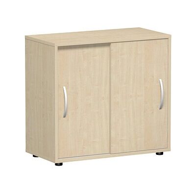 geramöbel Schiebetürenschrank - Ahorn, 80x40x75,2 cm, 1 Fachboden geramöbel Schiebetürenschrank - Ahorn, 80x40x75,2 cm, 1 Fachboden
