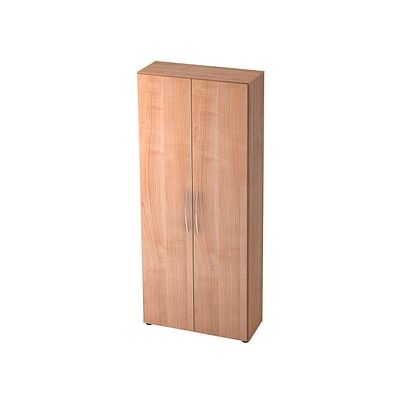 Hammerbacher Nussbaum Aktenschrank - 4 Verstellbare Fachböden - Büromöbel Hammerbacher Nussbaum Aktenschrank - 4 Verstellbare Fachböden - Büromöbel